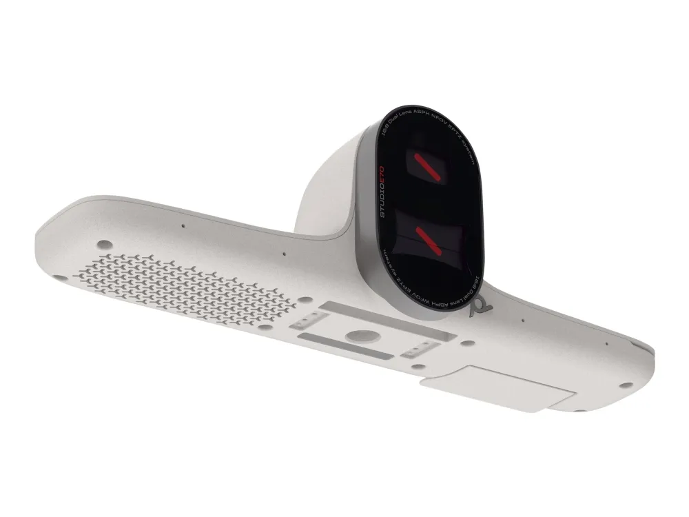 Poly Studio E70 - Konferencekamera - indendørs - farve - 2 x 20 MP - 3840 x 2160 - 4K, 2160p - audio - LAN - USB-C - PoE