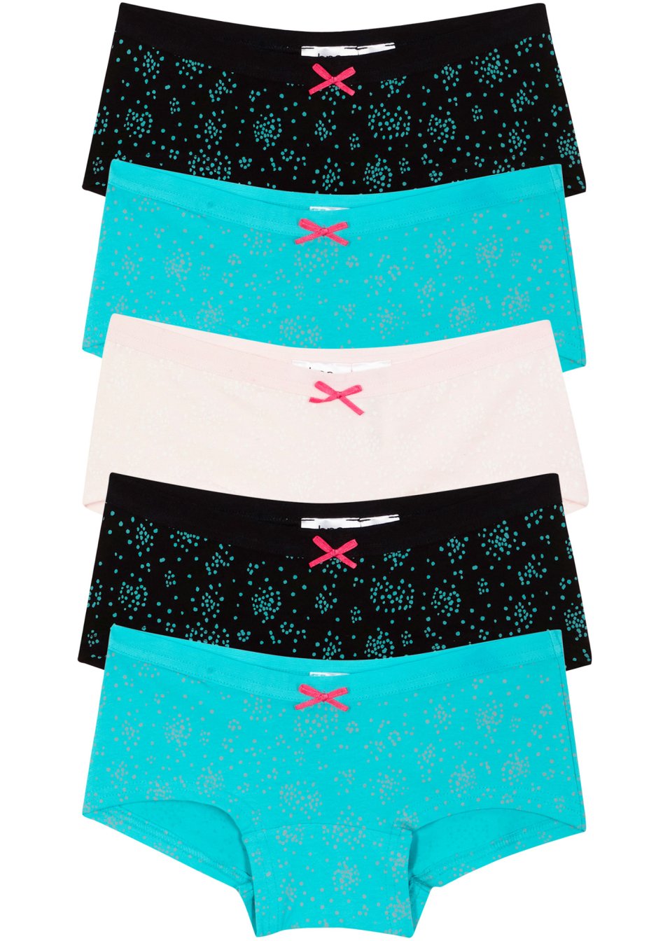 Lot de 5 culottes fille