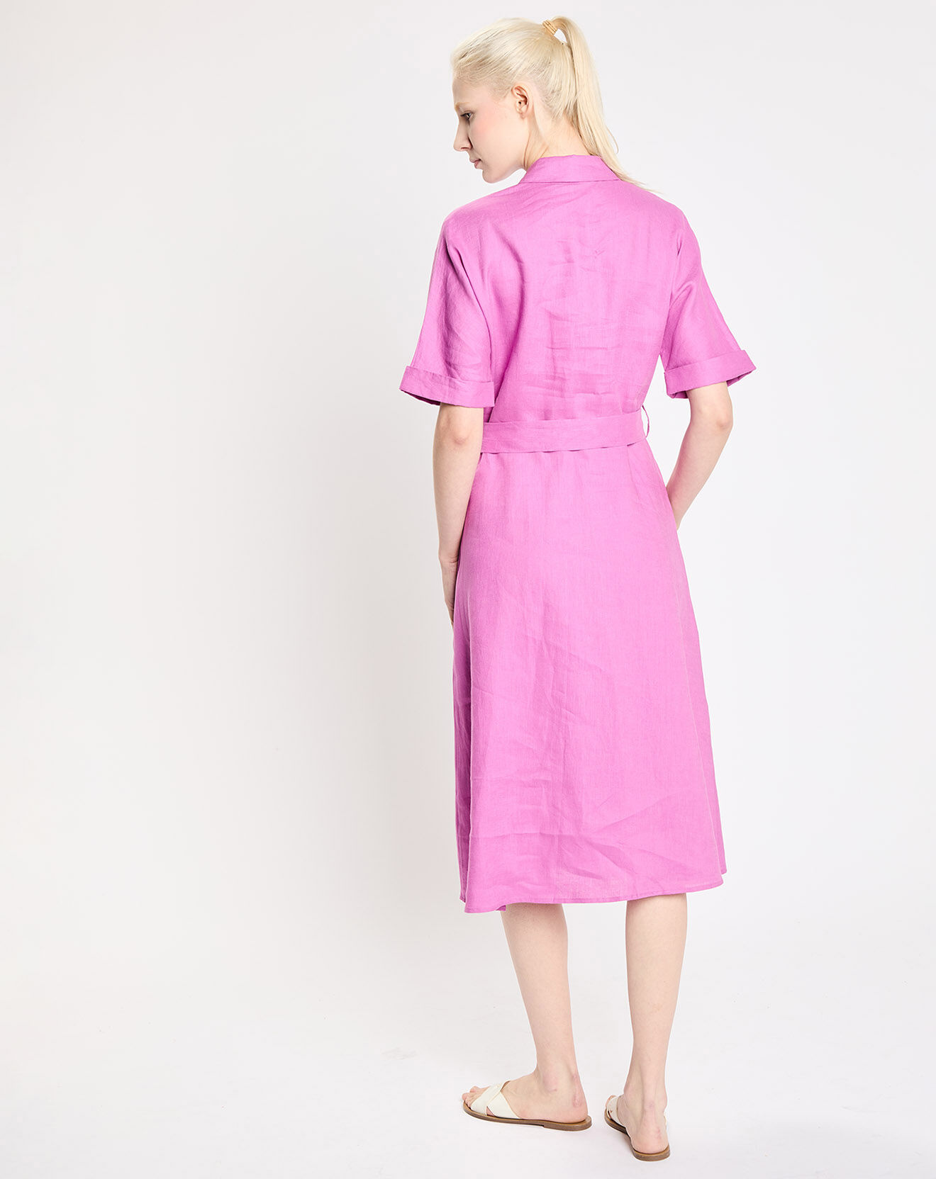 Jodhpur Robe 100% Lin Ankor rose