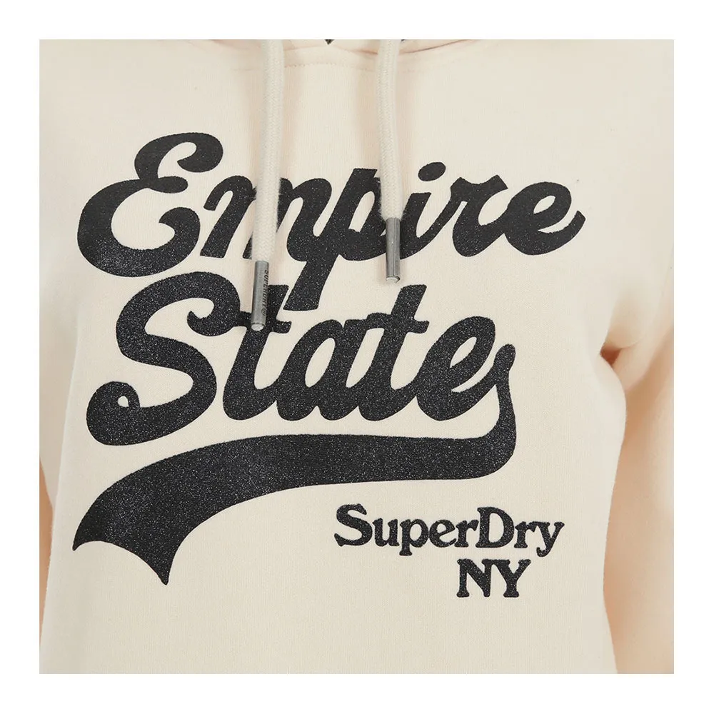 Superdry VINTAGE LOGO BOROUGH - Sweat Femme oatmeal