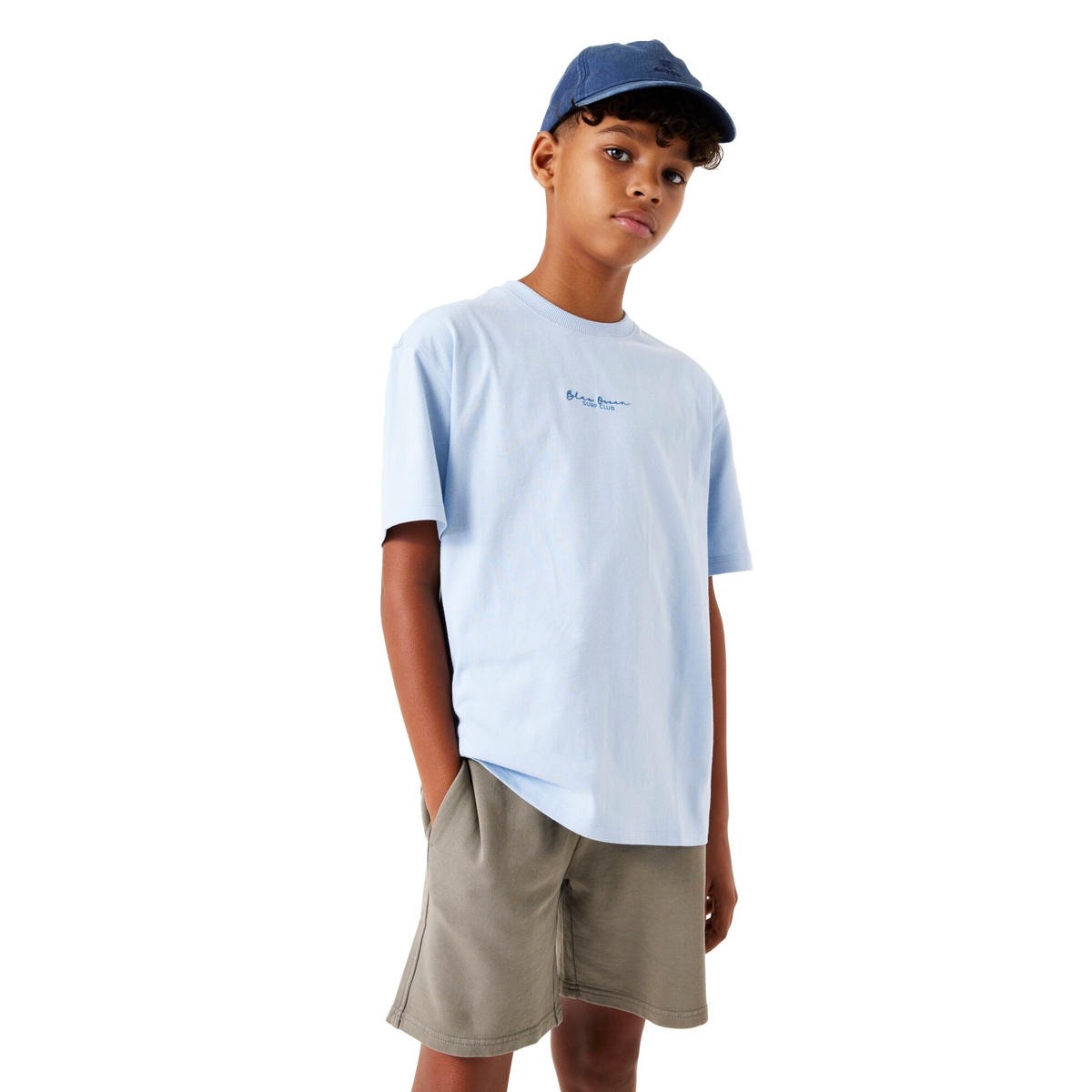 Jongens Short Lance B-Misty rain