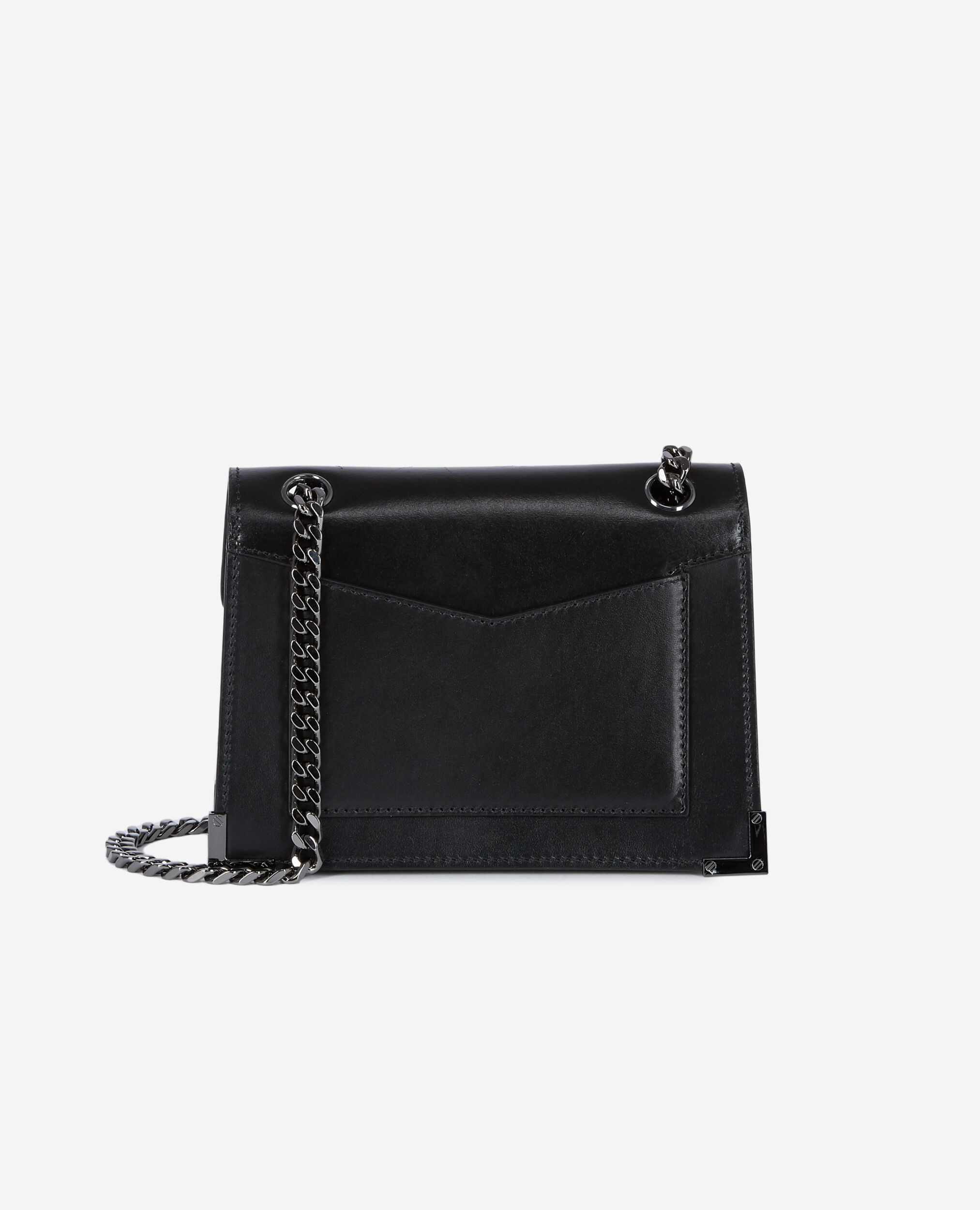 Sac Emily small en cuir noir