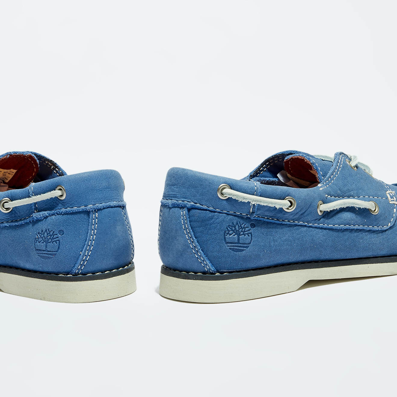Timberland Chaussures bateau en Cuir Earthkeepers bleues