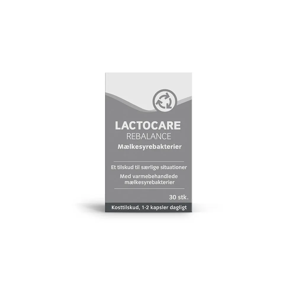 Lactocare Rebalance - 30 kapsler