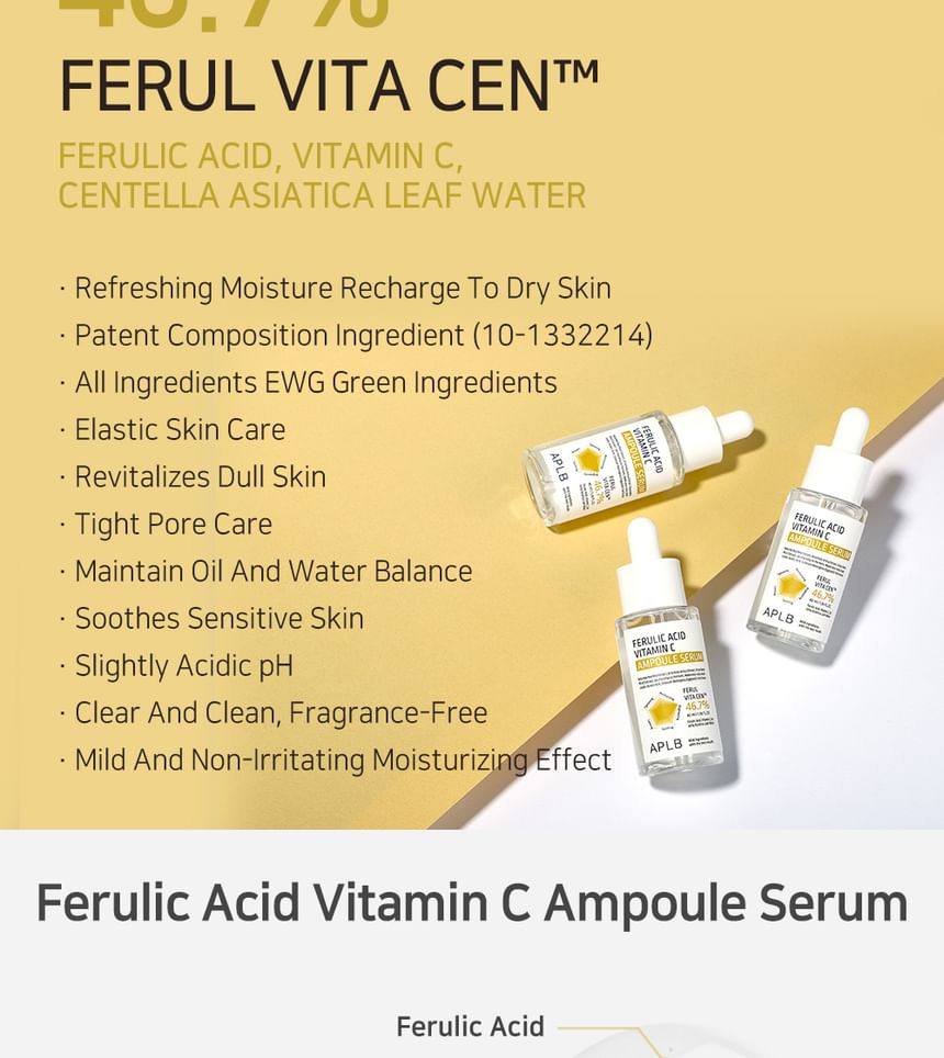 APLB - Ferulinezuur Vitamine C Ampullen Serum Set