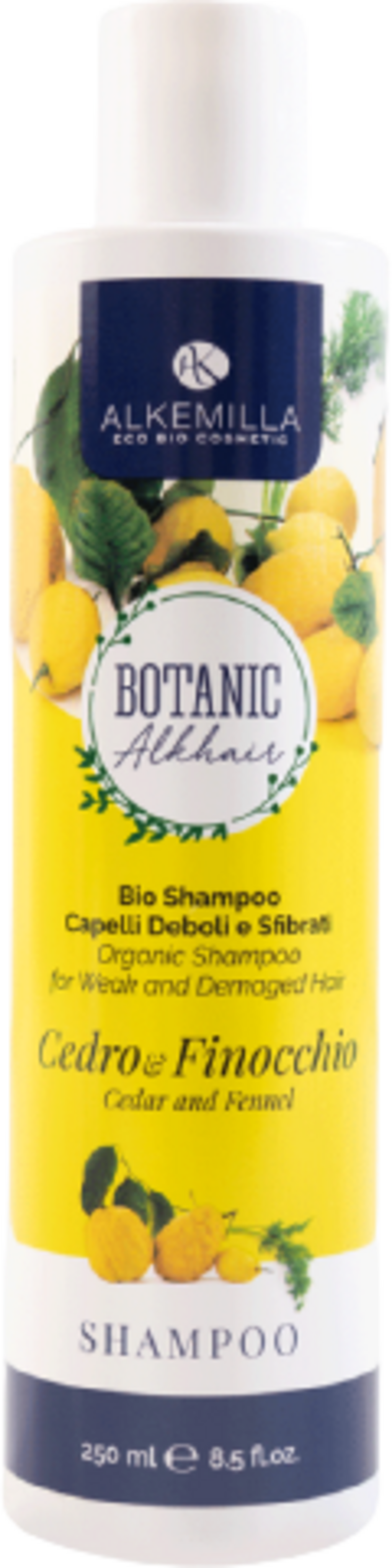 Alkemilla Eco Bio Cosmetic  Zitronat & Fenchel Shampoo, 250 ml