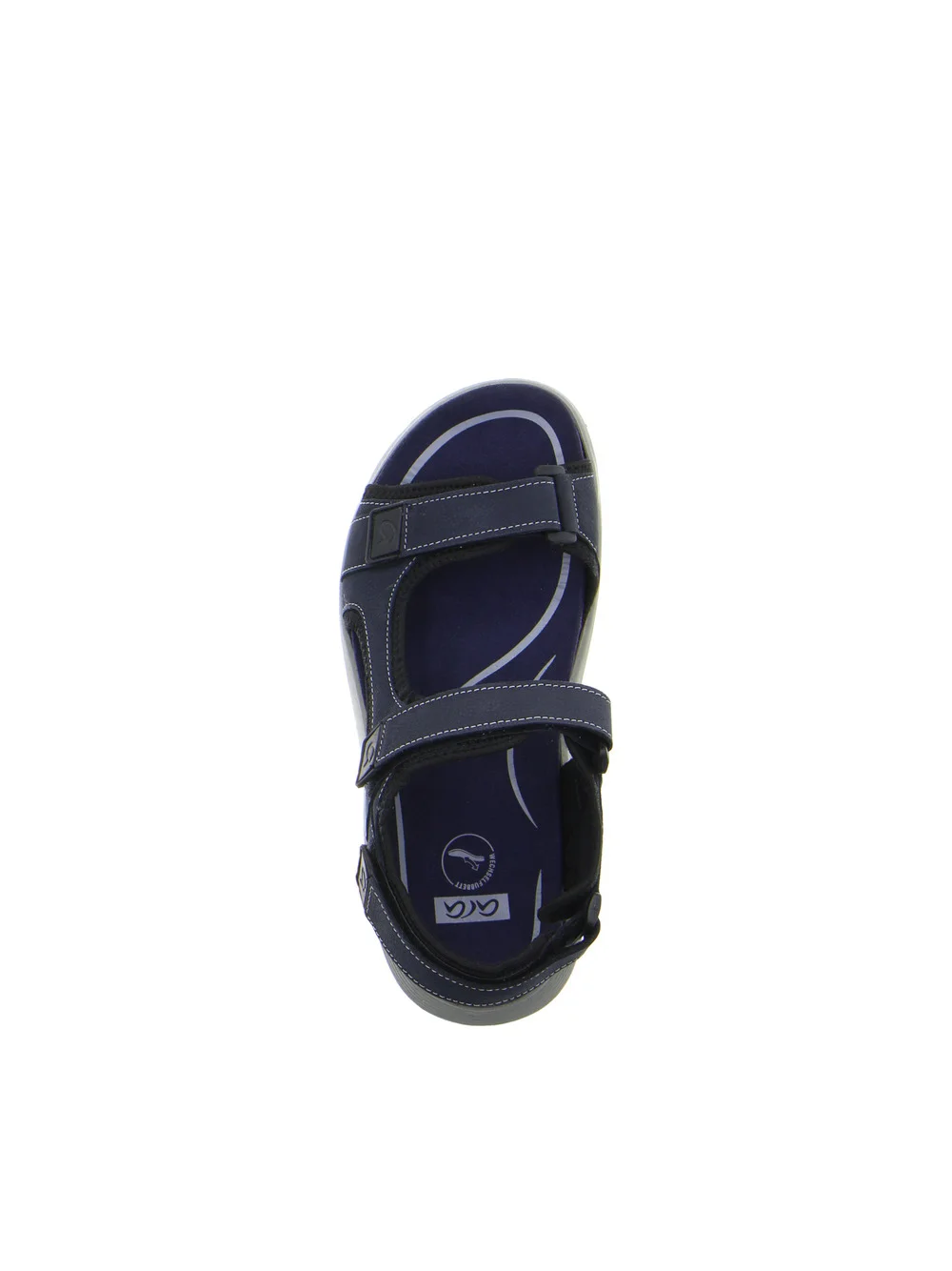 Sandale Sandro blau schwarz