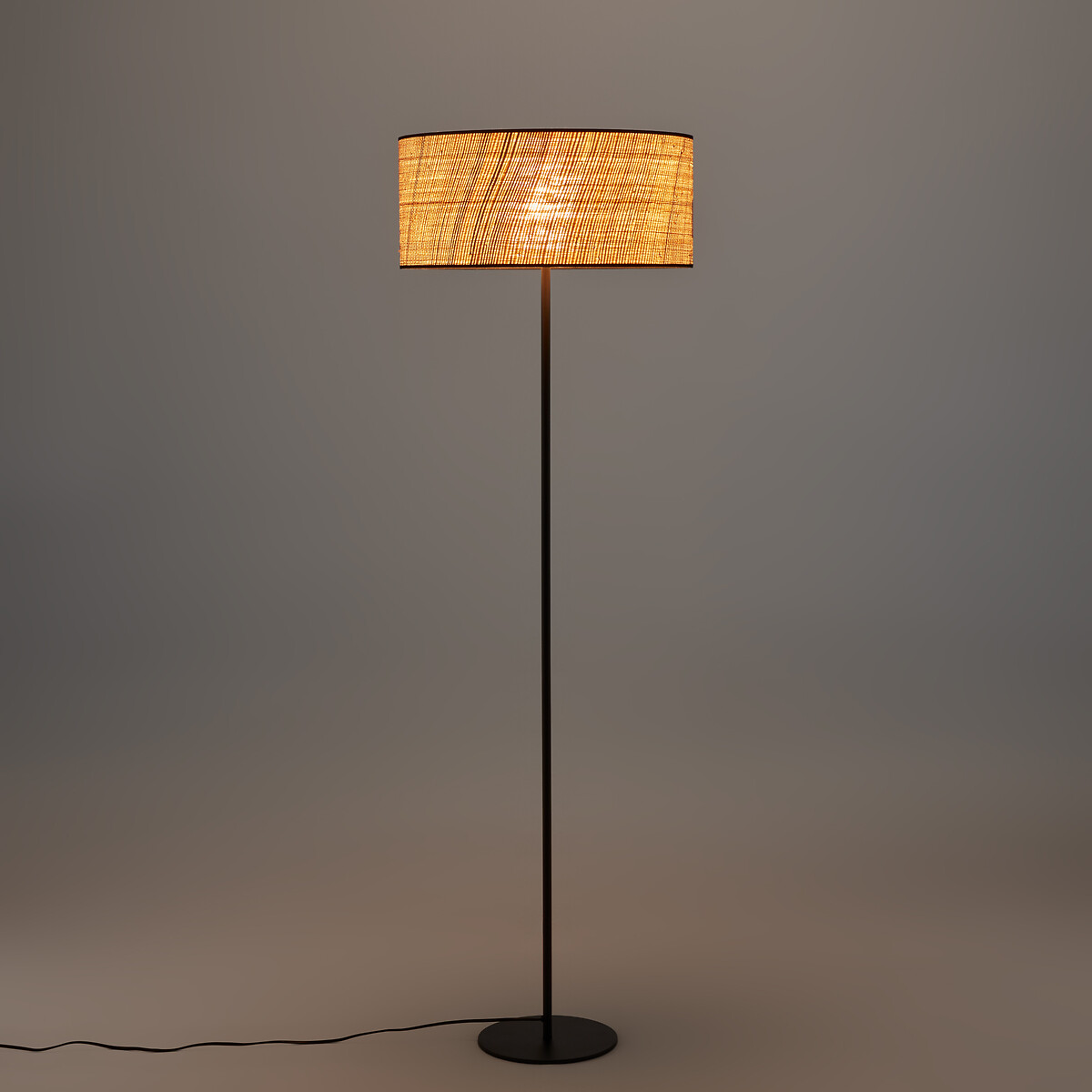 LA REDOUTE INTERIEURS<br>Candeeiro suspenso/abajur em ráfia Ø50 cm, Dolkie