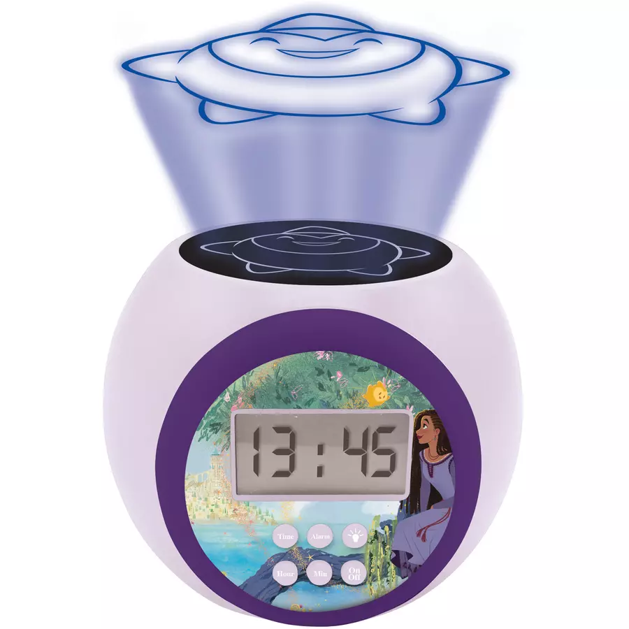 LEXIBOOK  Wish Projektionswecker mit LED Farbwechsel und Timer-Funktion