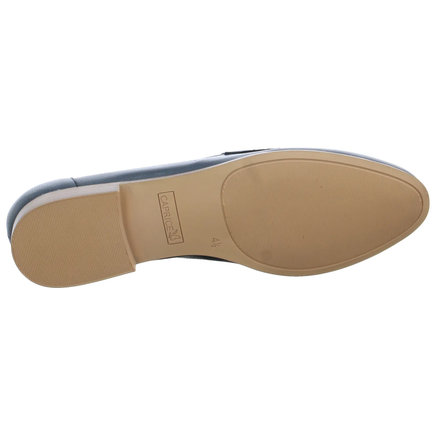 CAPRICE Slipper Blau Leder  