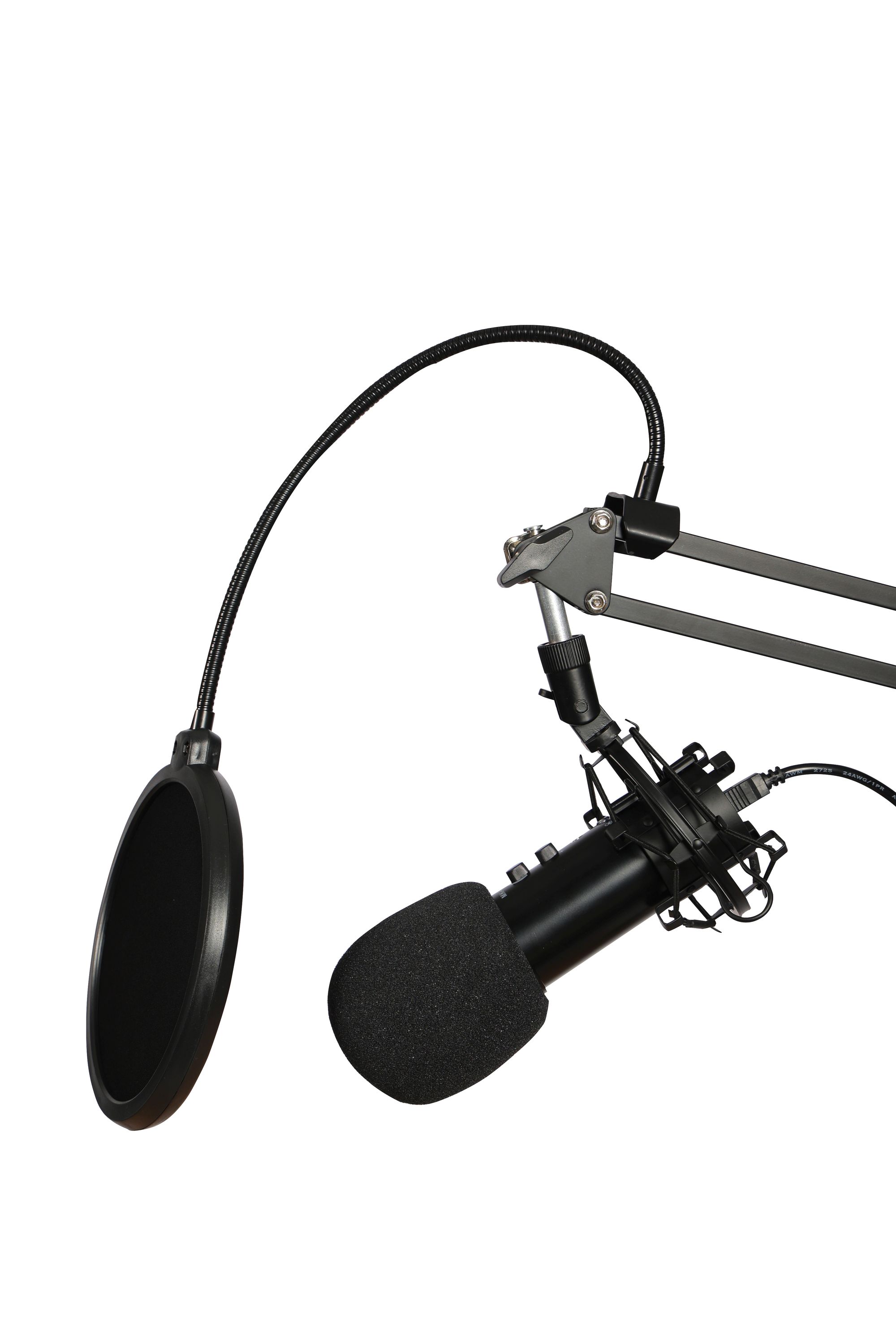 Podcast Set Studiomikrofon mit Halterung