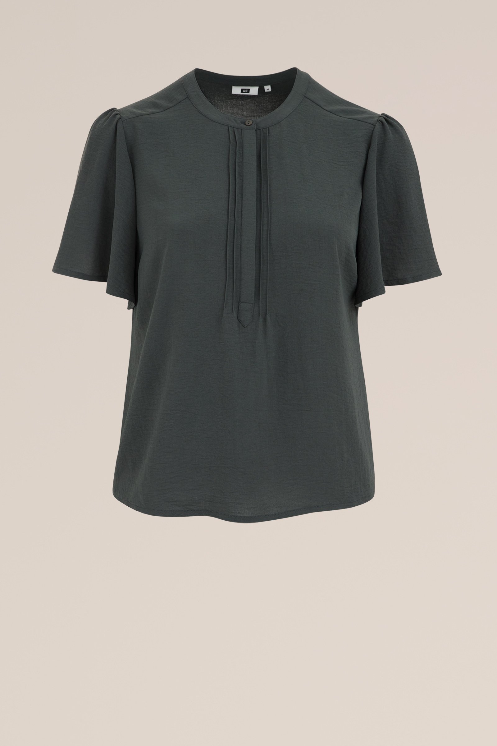 blouse - Curve WE Fashion Donkergroen