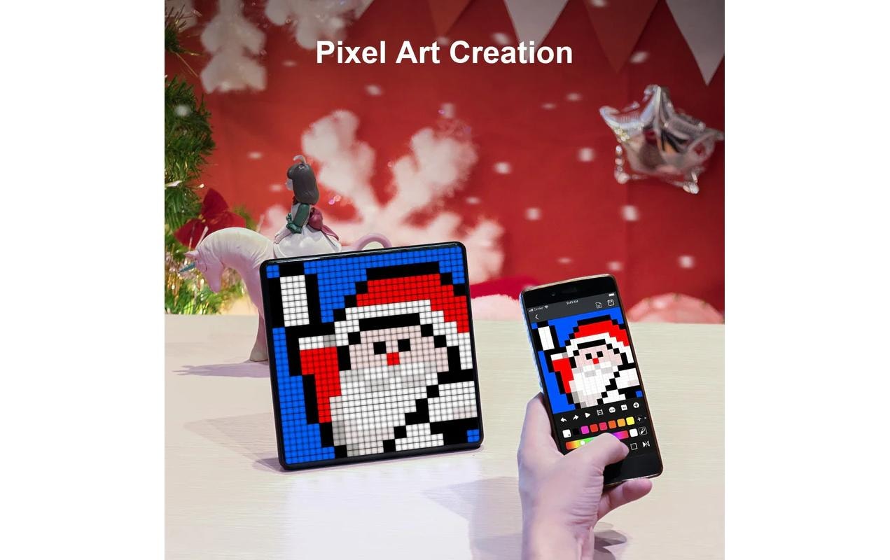 DIVOOM Digitaler Bilderrahmen »32 X 32 Pixel Art LED Display«