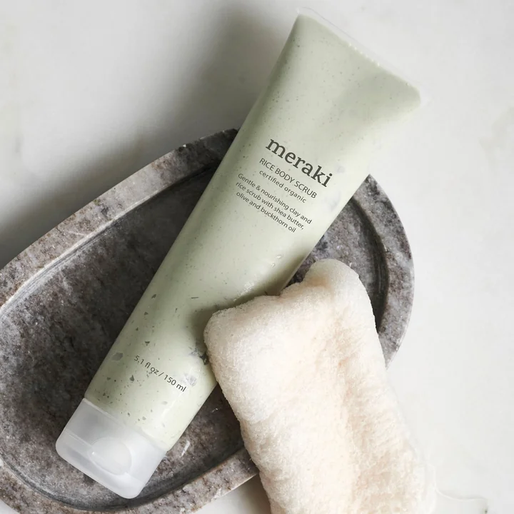 Meraki - Reis Körperpeeling, 150 ml