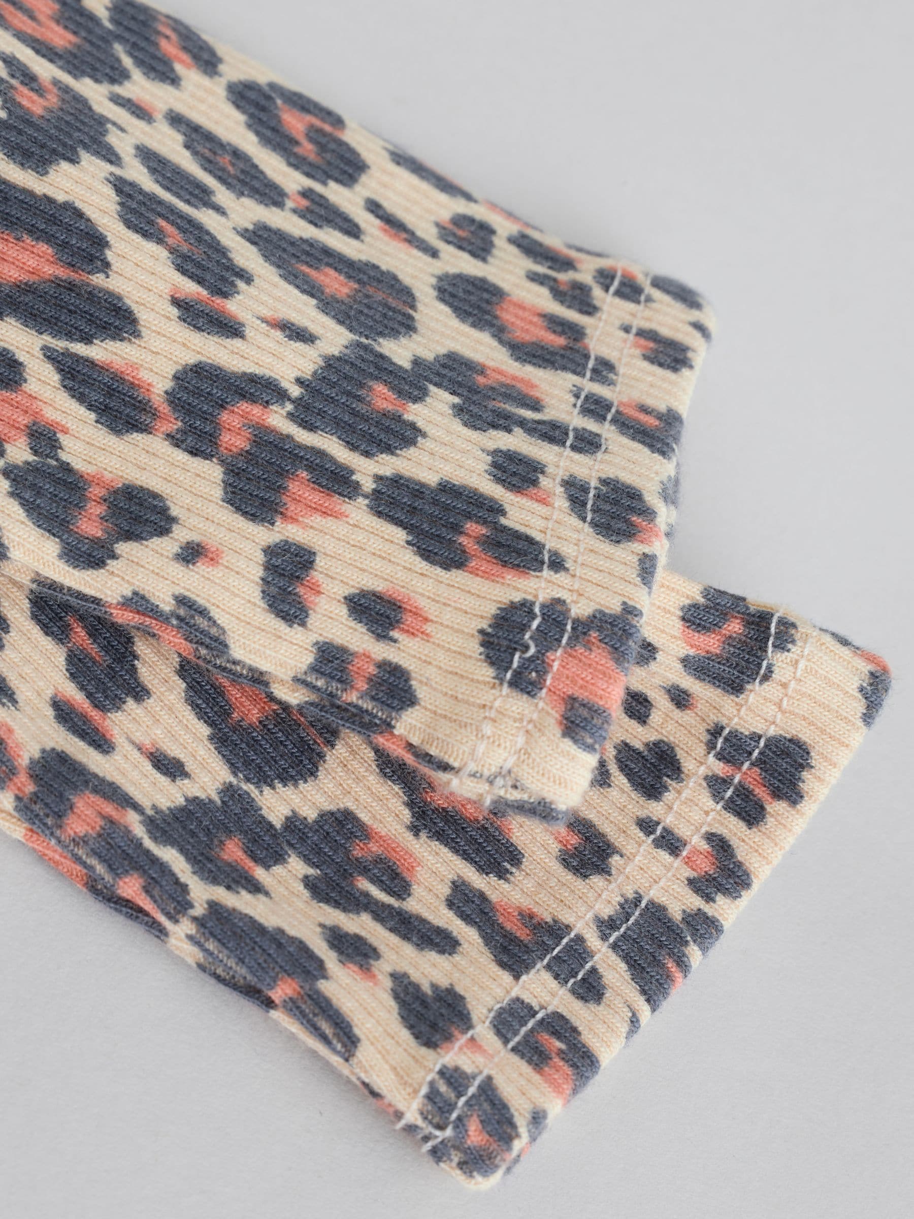 Neutraal met dieren - Baby Spijkerjack, Top en Leggings Set 3 Pieces (0mnd-2jr)