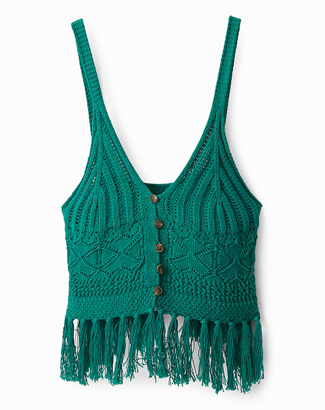 Desigual Top Hedi vert émeraude