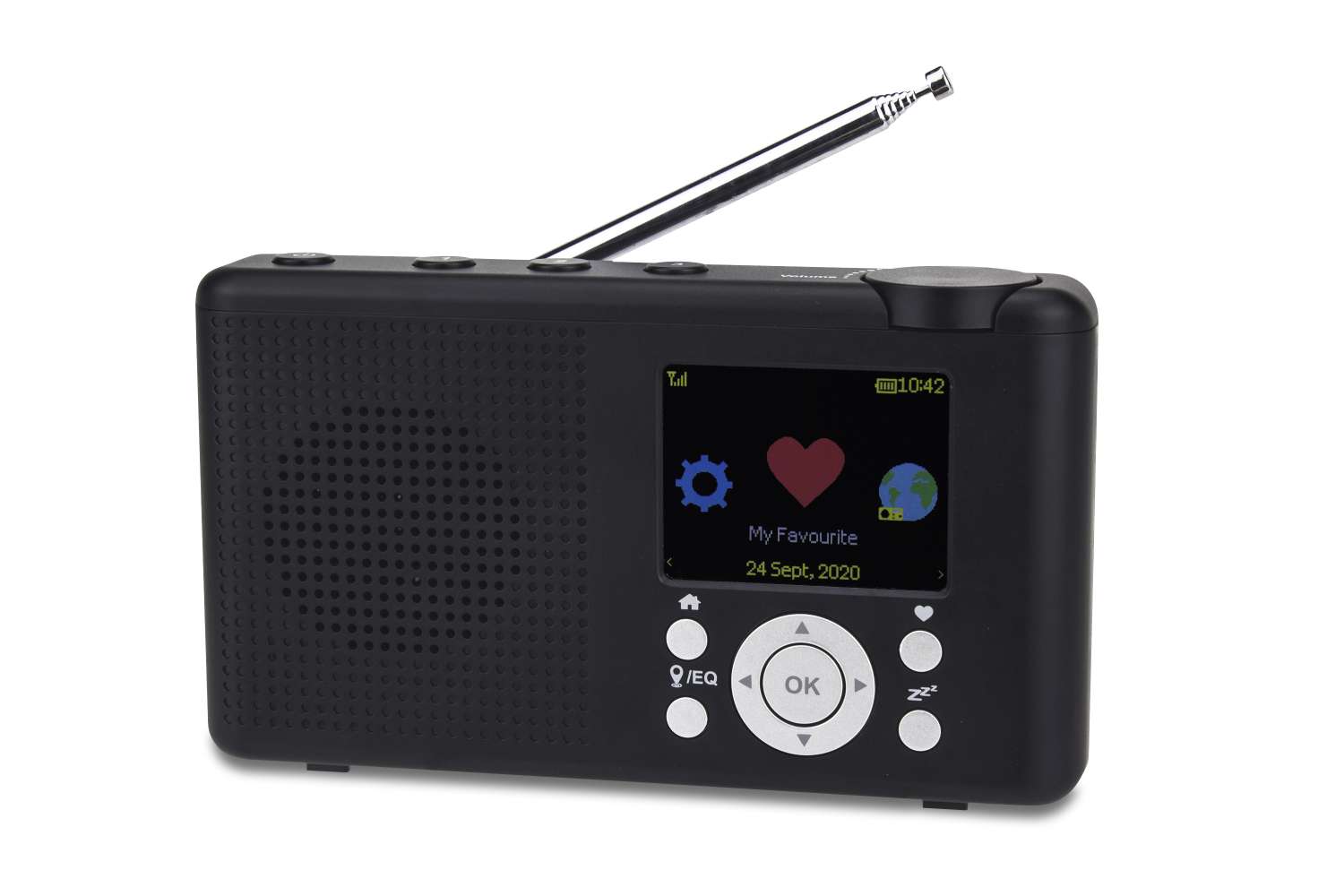Reflexion TRA23I tragbares Internet / DAB / UKW - Radio grau