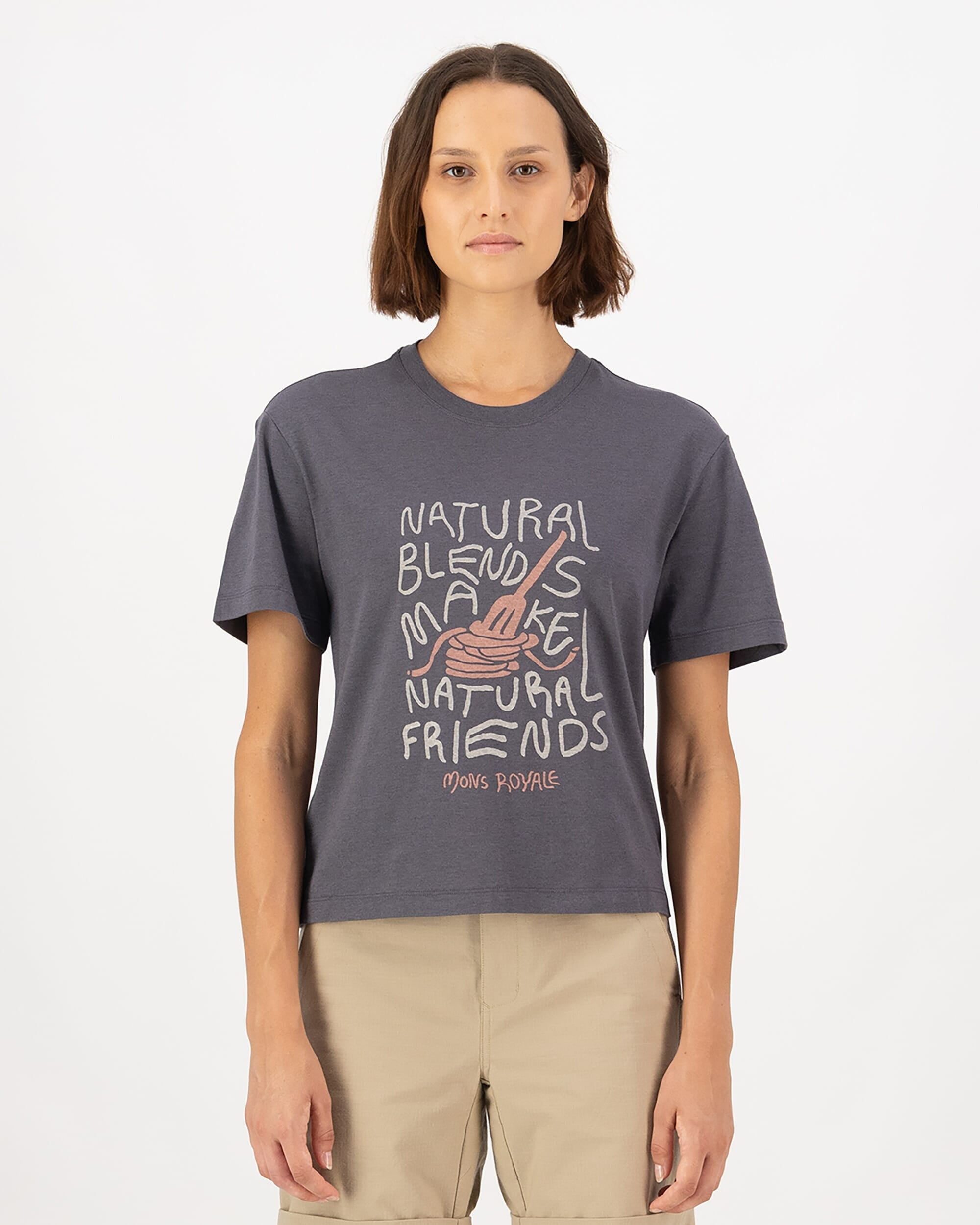 Mons Royale Yonder Merino Cotton Tee W's