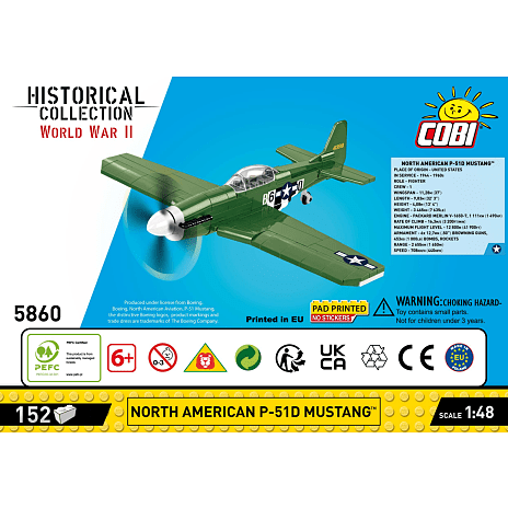 Cobi WWII P-51D Mustang fly 5860