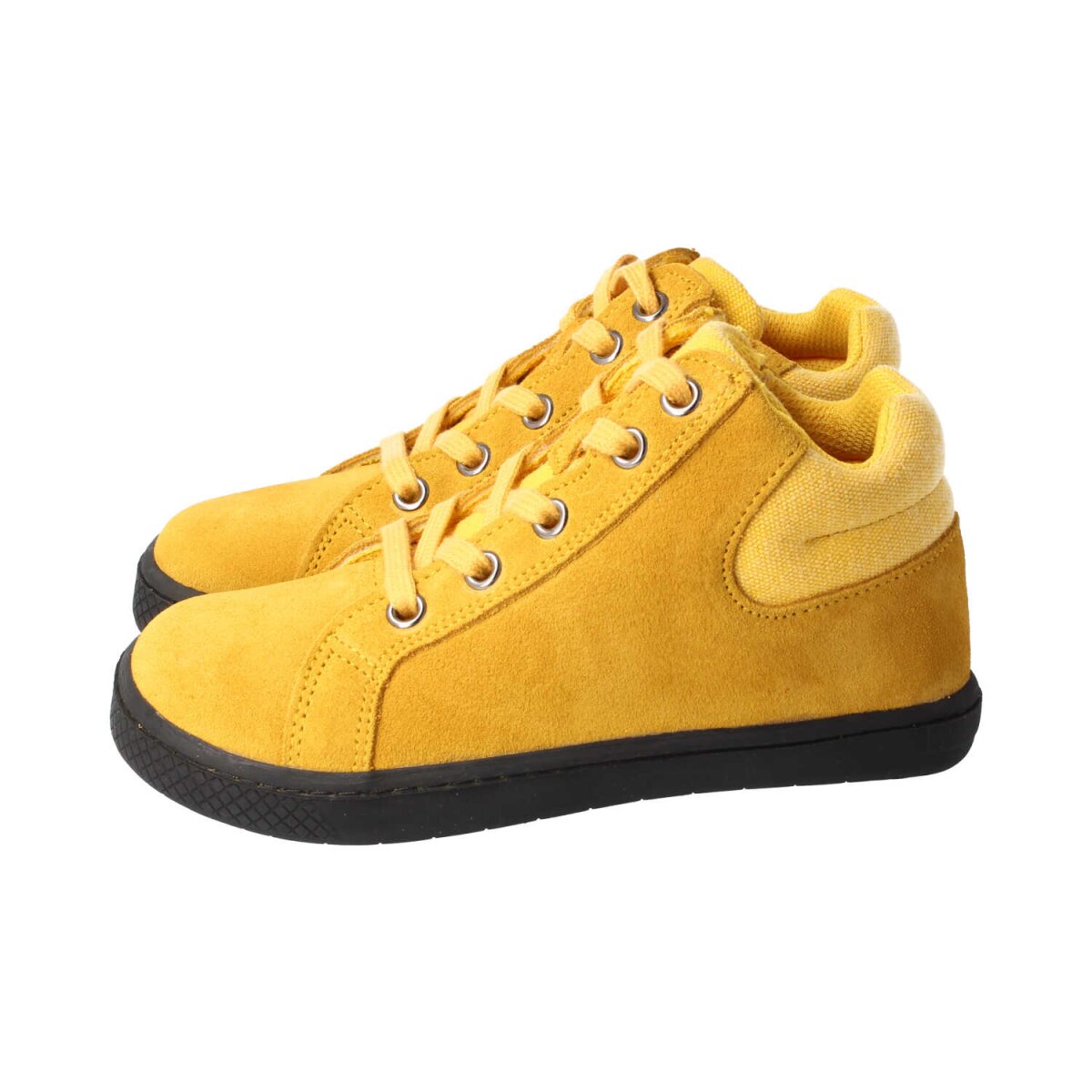 WL32051-4 mustard STAY-HAPPY velours textil laces zipper Weite/W