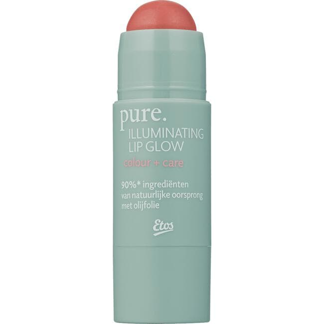Etos Pure Illuminating Lip Glow Colour + Care 030 Peach Shimmer