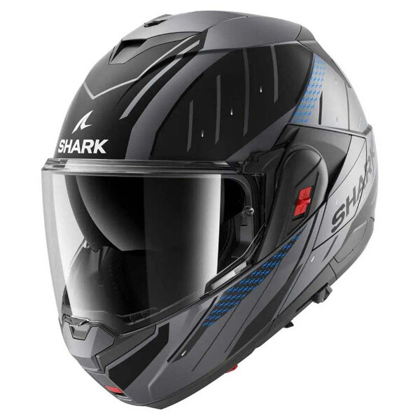 Shark - Casque Oxo Rydger Anthracite / Bleu / Noir / Mat