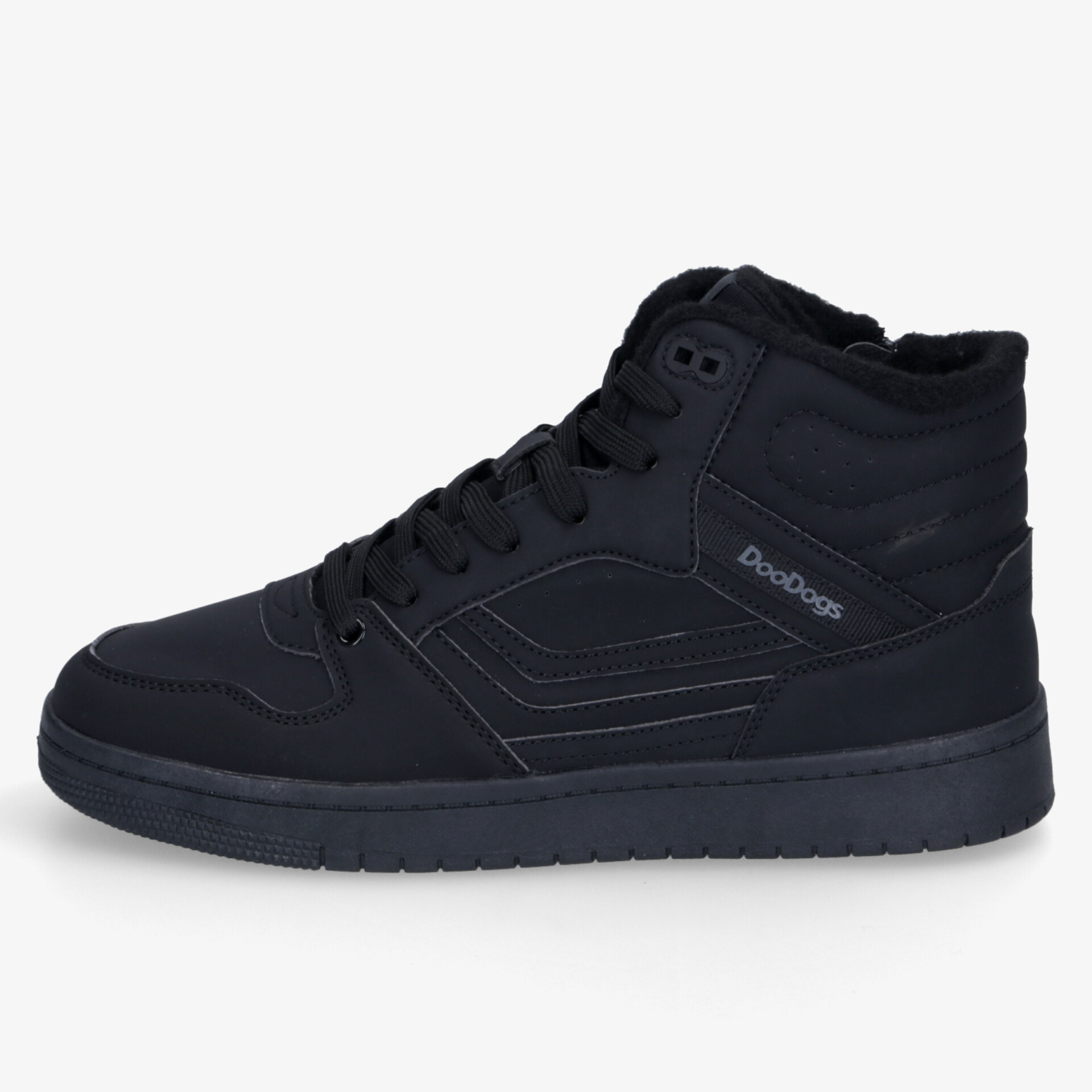 DooDogs Herren Sneaker High schwarz