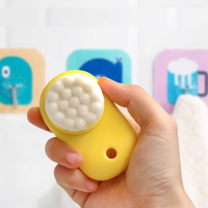 Karnemelk - Mini 2-in-1 siliconen gezichtsreinigingsborstel