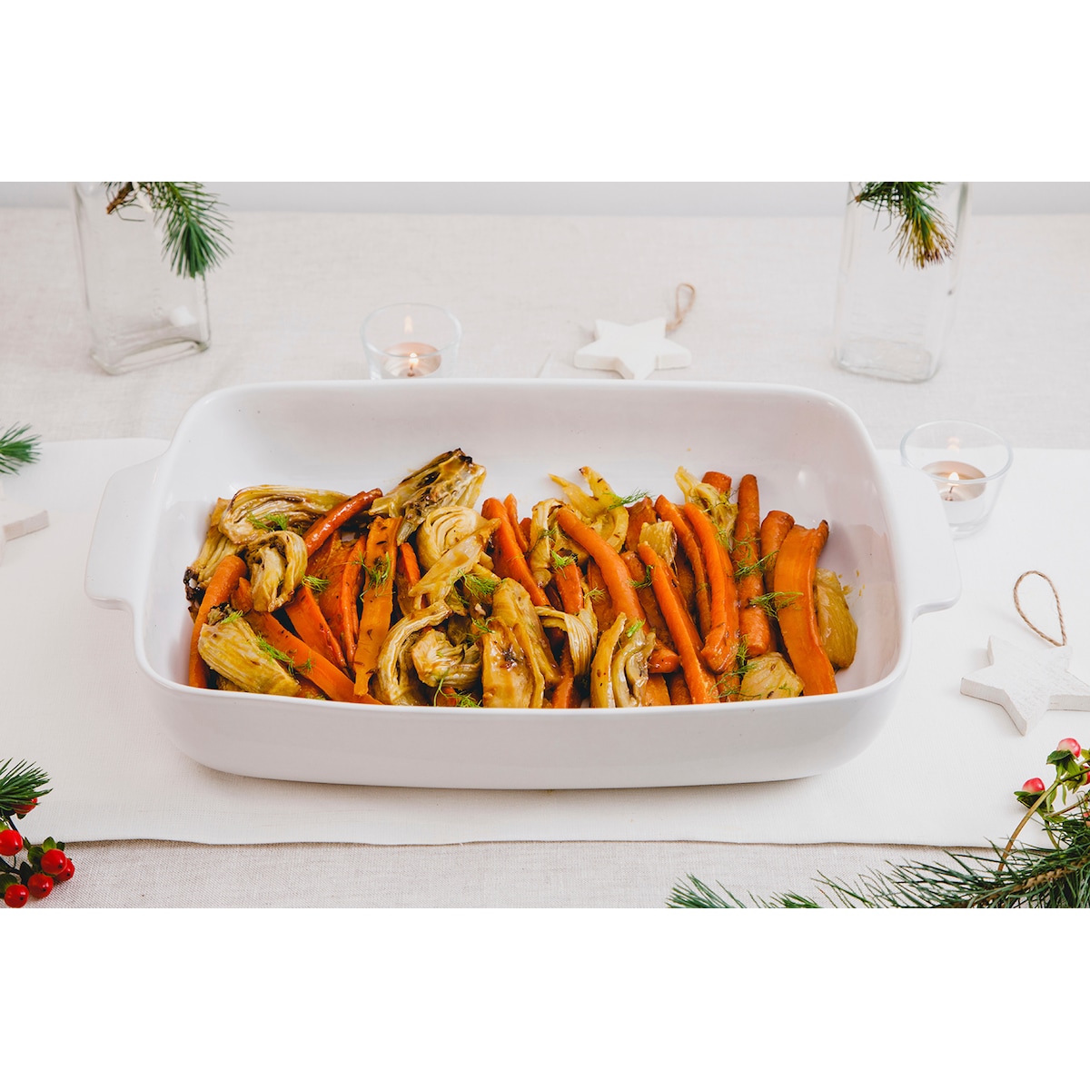 Pyrex Dish rectangular 30 x 22 cm White