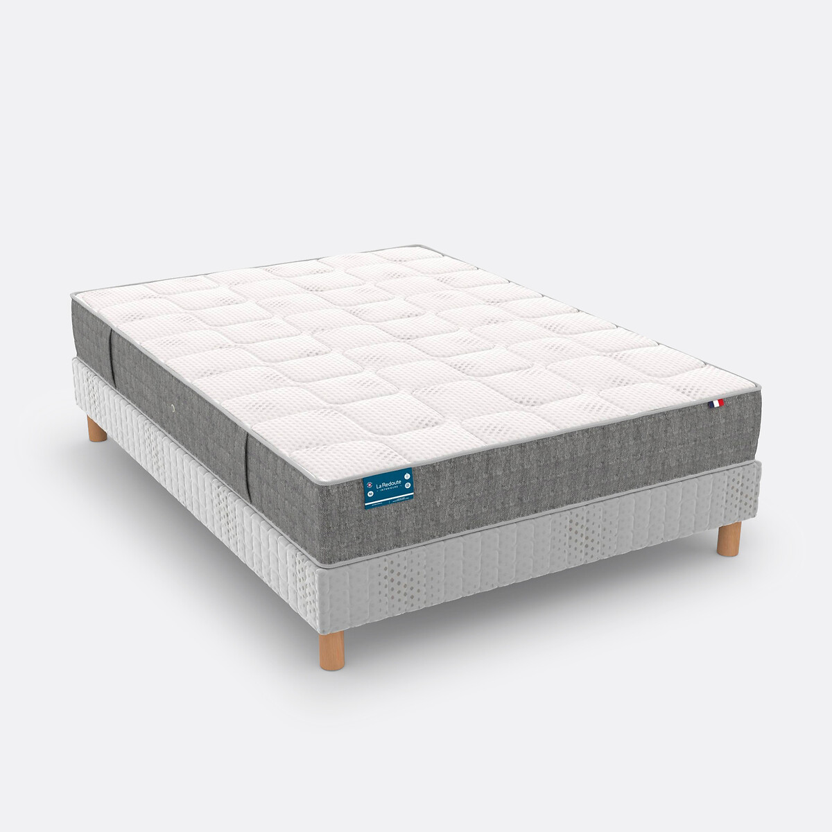 LA REDOUTE INTERIEURS<br>Colchão 660 molas ensacadas, firme, 7 zonas Alt.25cm
