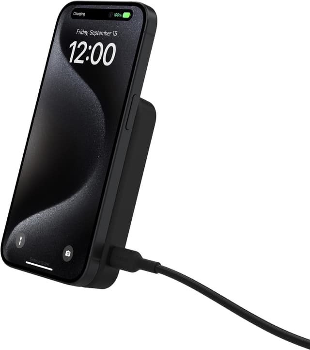 Belkin BoostCharge Pro 8K magnetisk Qi2 powerbank (sort)