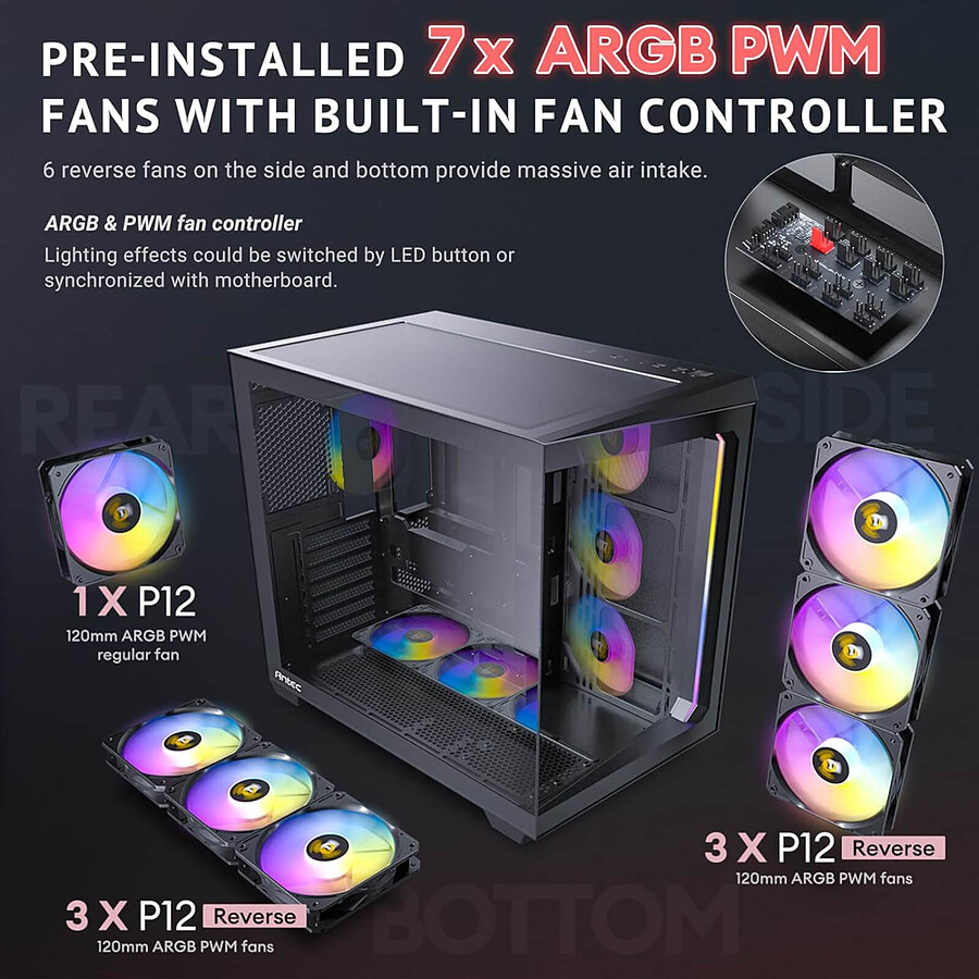 Antec C5 ARGB - Noir