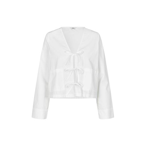 Envii Enpau Tie Bluse, White, 38