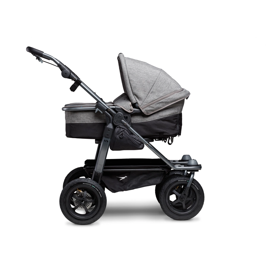 tfk Geschwisterwagen Duo Air Premium Grau