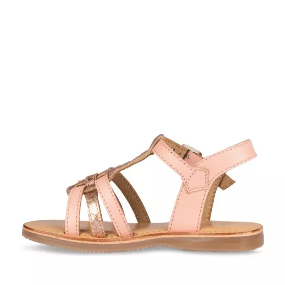 Sandales ROSE NINI & GIRLS CUIR
