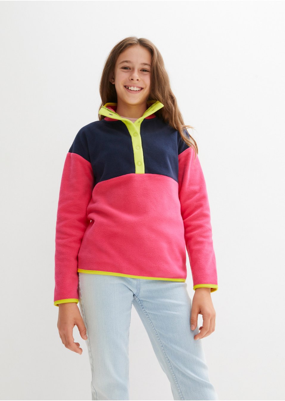 Pull polaire fille