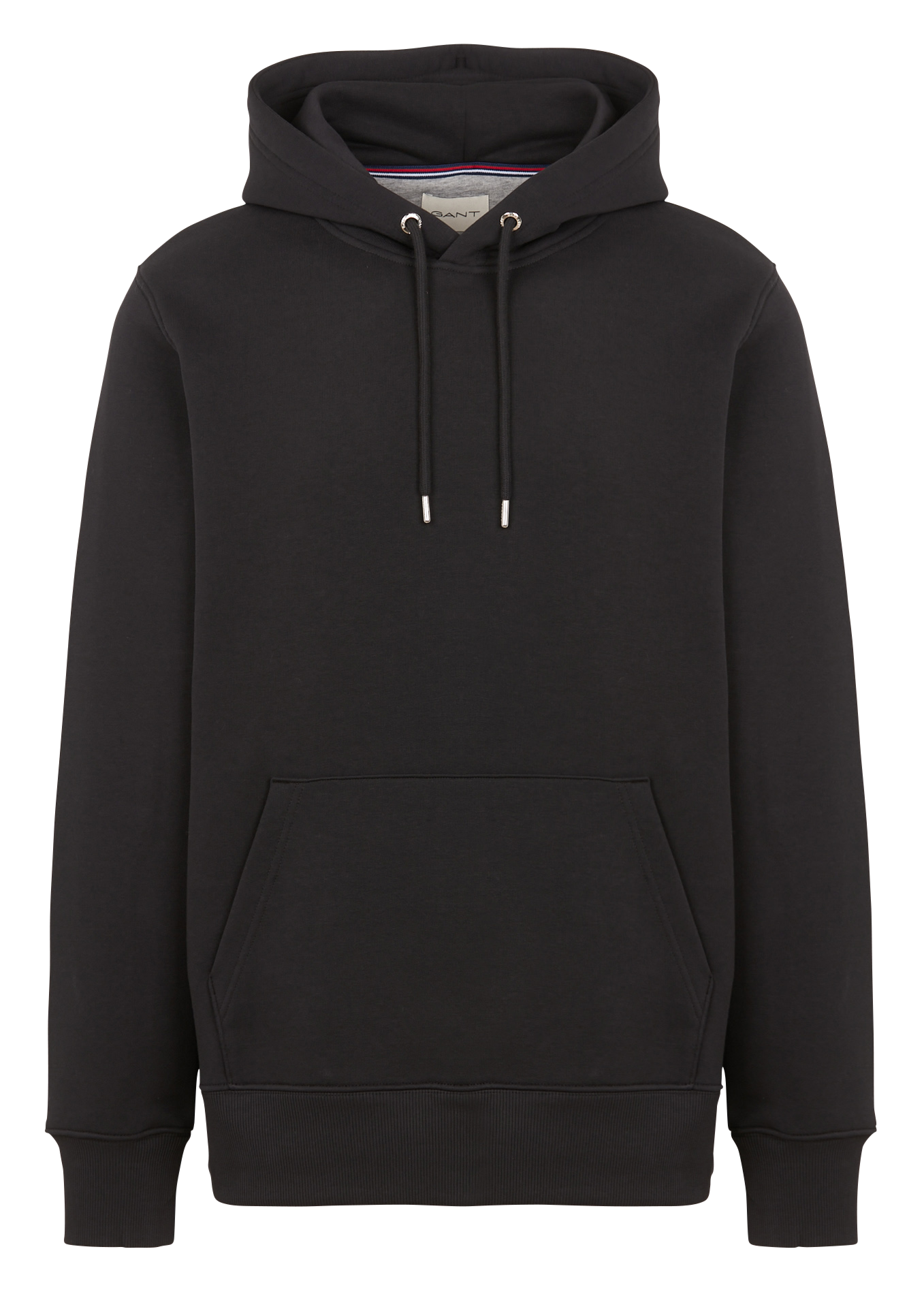 Sweat à capuche regular-fit en coton mélangé | Noir