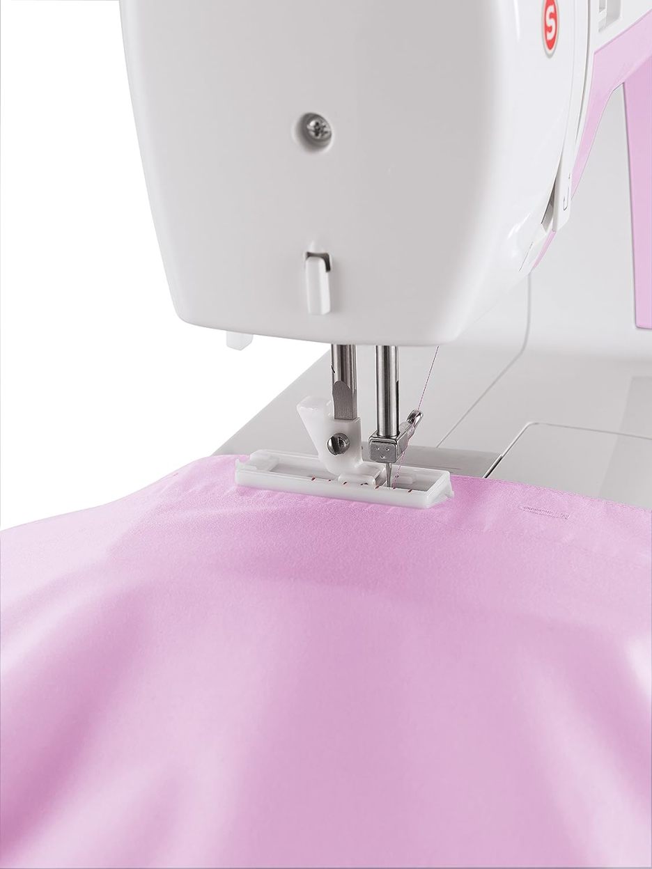 Máquina de costura Singer Simple 3223, rosa/branca