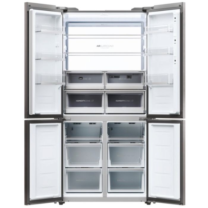 Haier Side-by-Side Cube 90 Series 9 HCW9919FSGB Schwarz