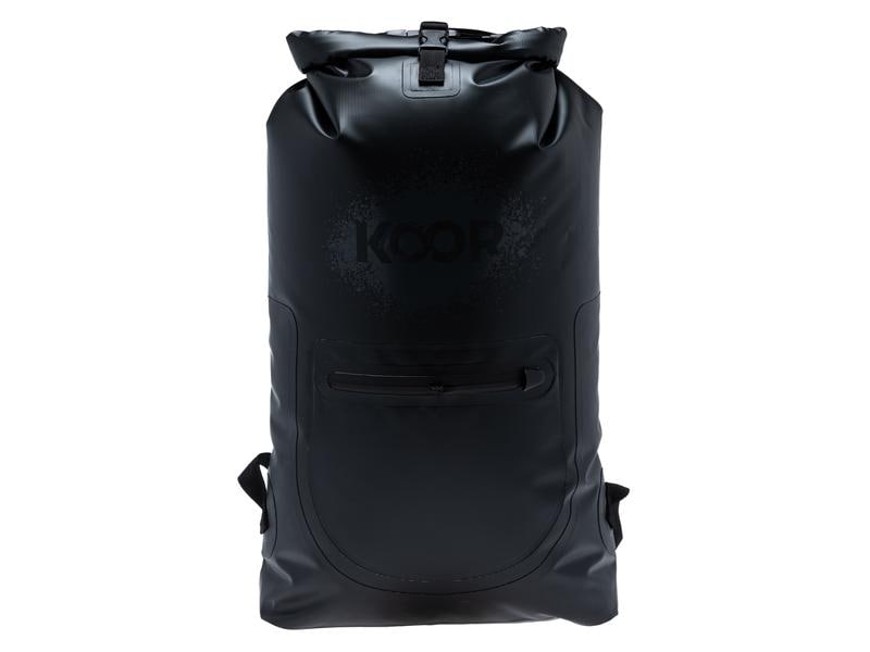 KOOR Dry Bag Nieera Schwarz 20 l Wasserdichter Schwimmsack