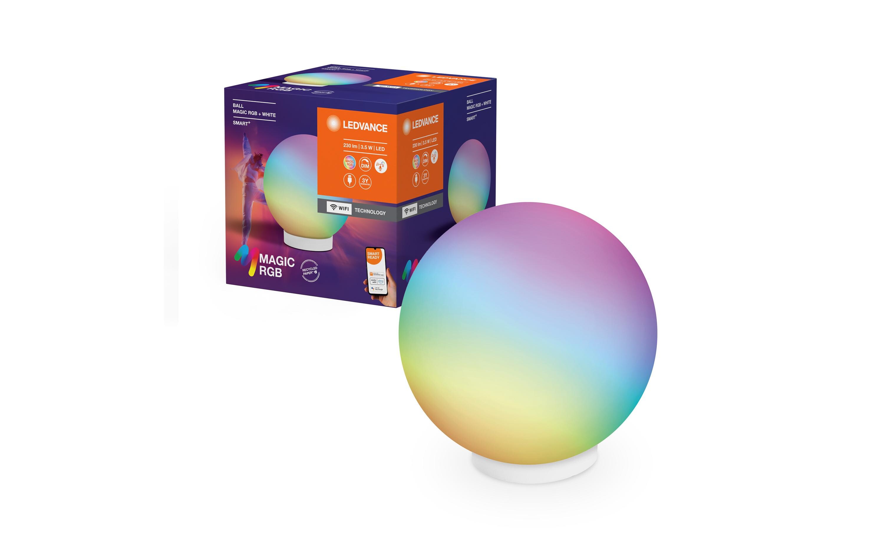 SMART+ BALL MAGIC RGB RGBW USBSmarte Nacht-/Tischleuchte