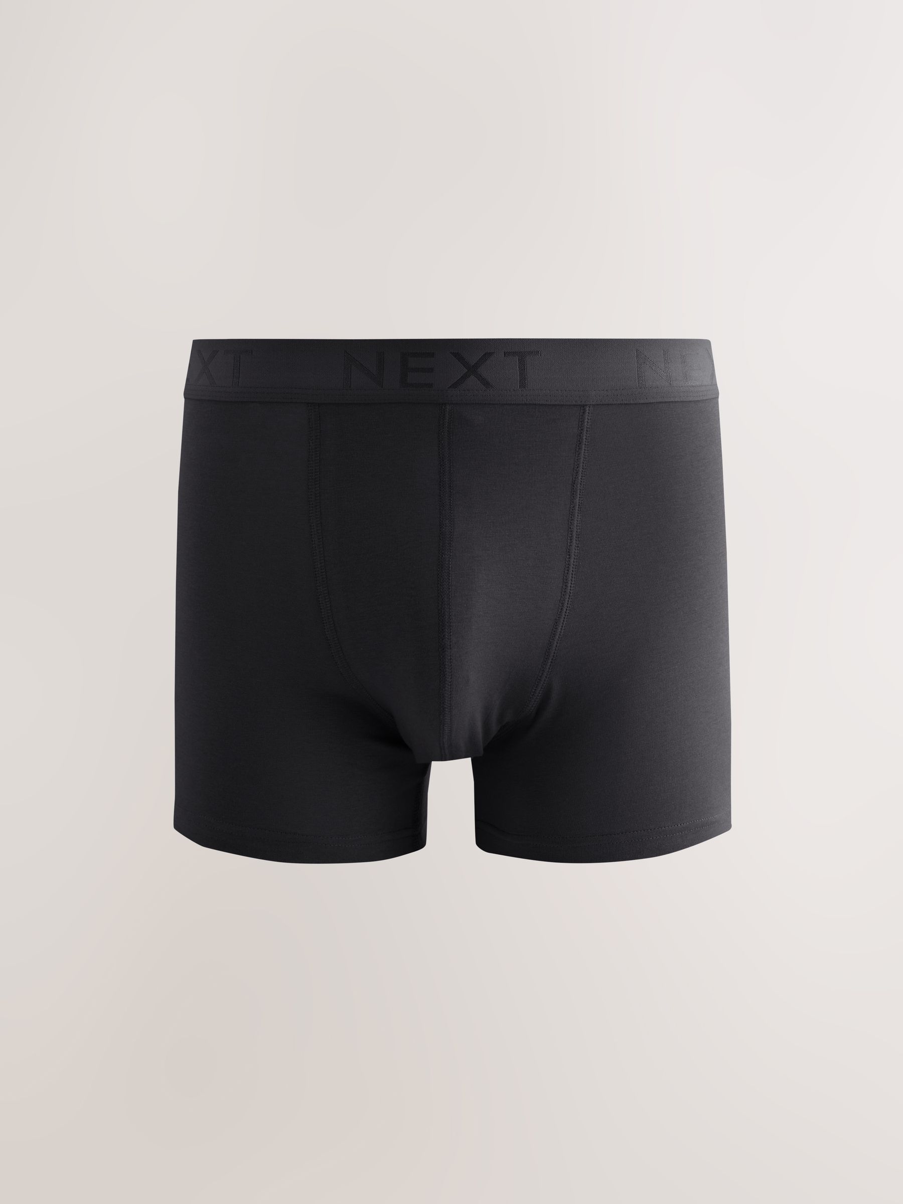 Blauw/grijs/ecru - Verpakking van 10 - Katoenrijke trunk boxers