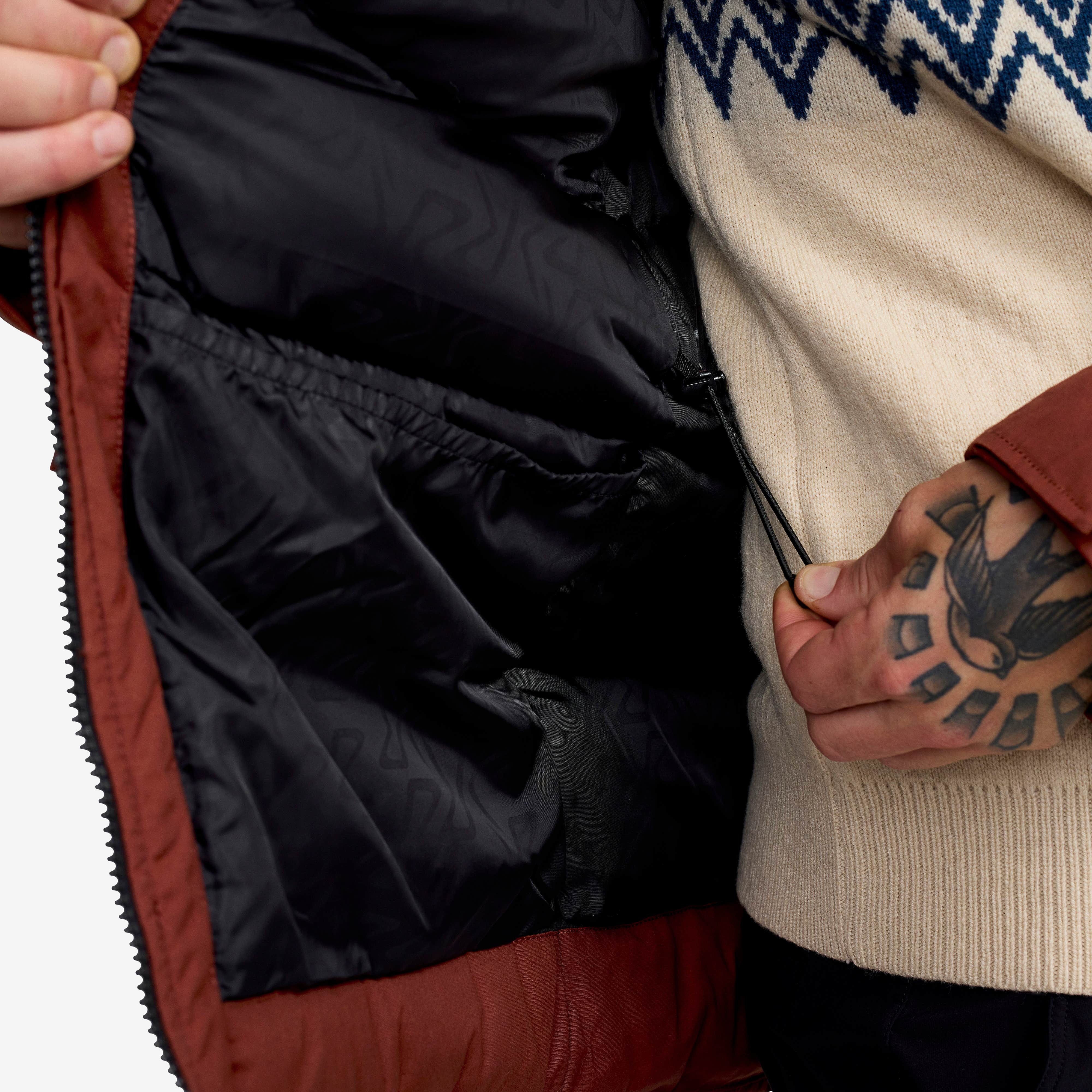 Outdoor Parka Herre Smoked Paprika