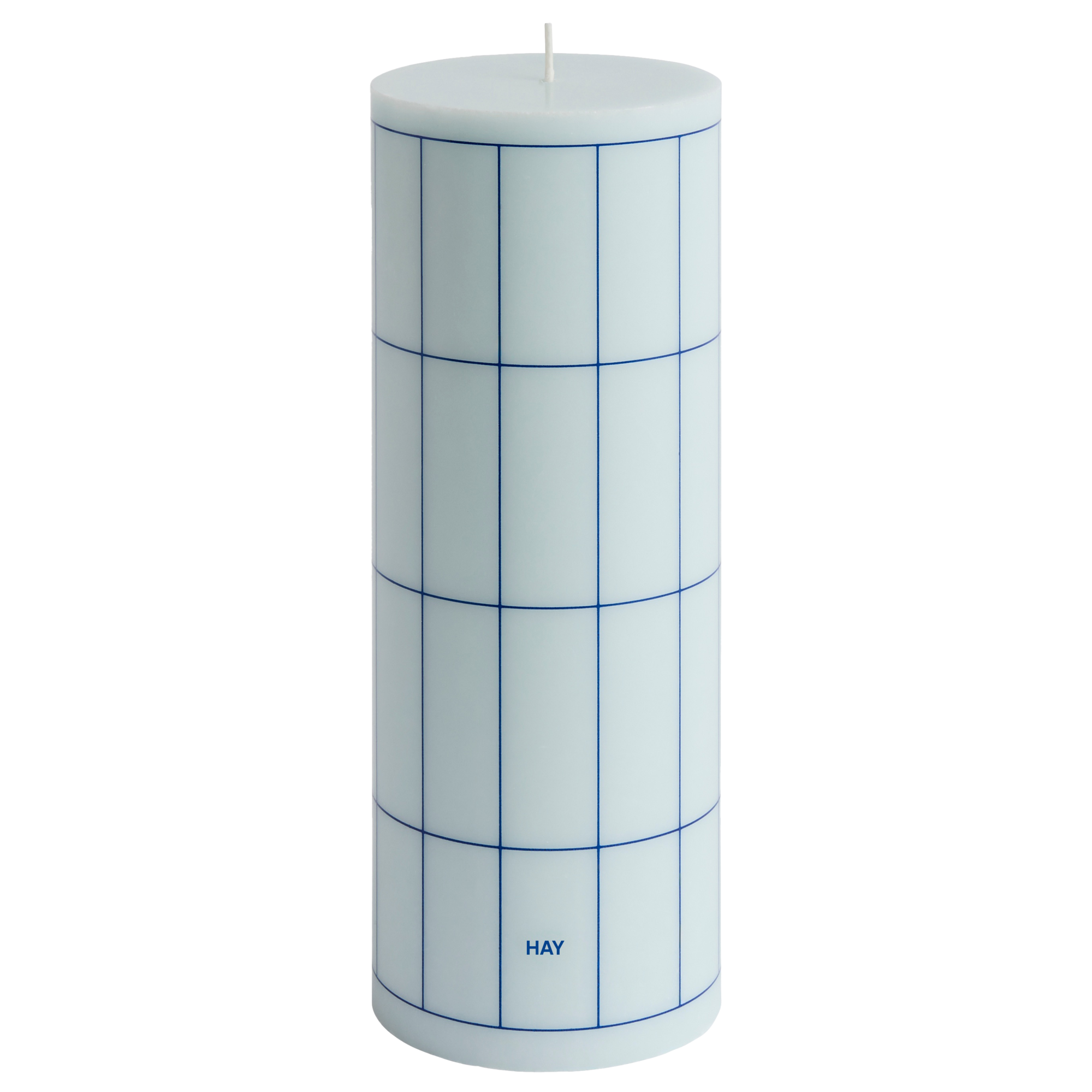Kaars Column Large light blue