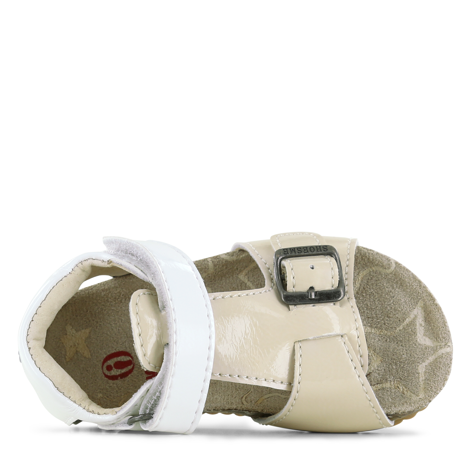 Shoesme schimmernde weiße Sandale