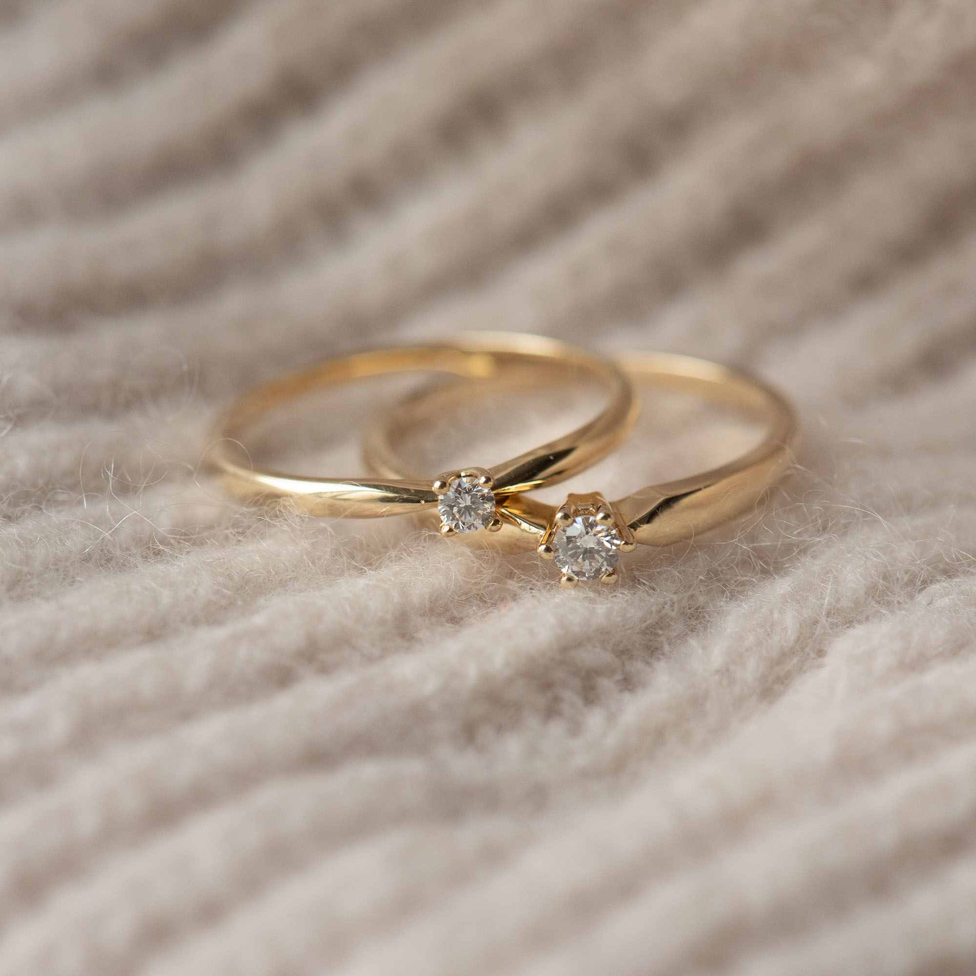 ring, verlovingsring Isabel Bernard Isabel Bernard Goud