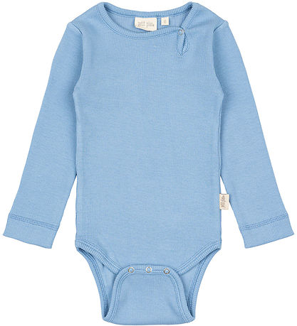 Petit Piao Body l/ä - Rib - Modal - Verlockung Blue