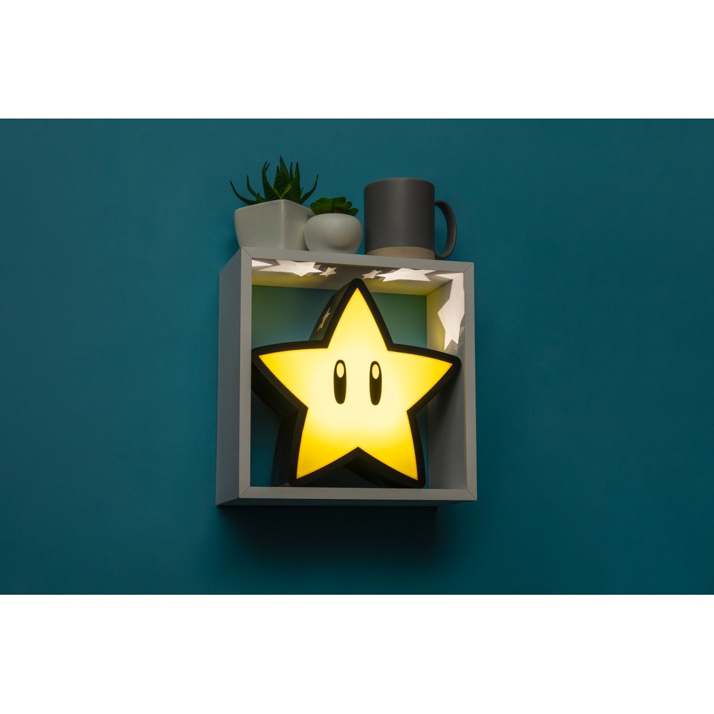 Super Mario Super Star Light mit Projektion