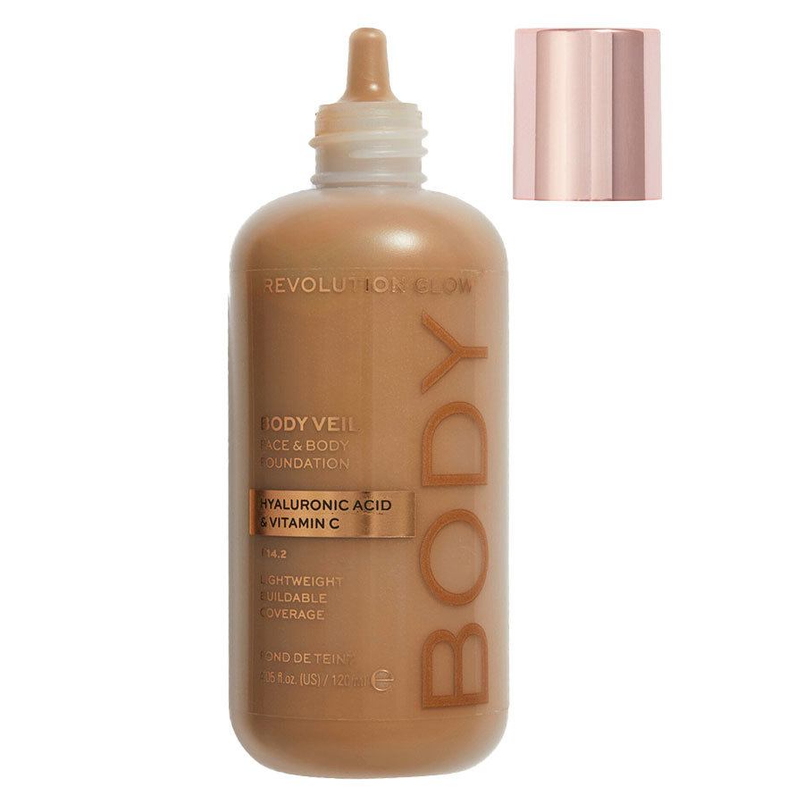 Revolution Beauty Makeup Revolution Revolution Glow Body Veil Foundation F14.2 120ml