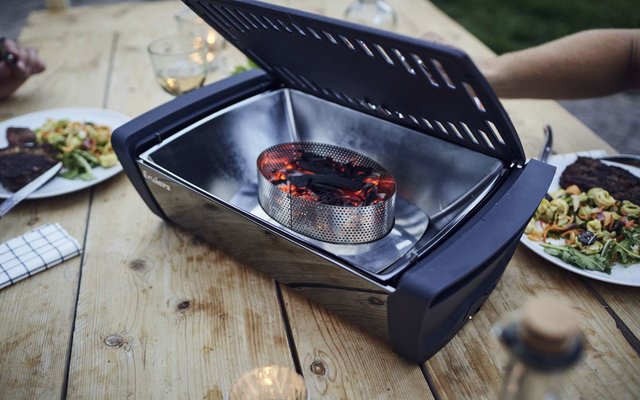 Enders Holzkohle-Tischgrill Aurora Mirror